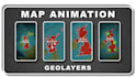 create geolayers map animation with motion graphics