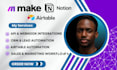 do make automation made com airtable social media notion googlesheets automation