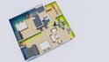 create 3d floor plan, interior