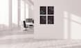 do custom canvas wall art mockup design for sellers