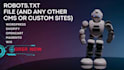 optimize XML sitemap and robots txt for your sebsite
