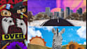 edit collage cutout style magazine paper animation