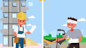 create fully custom 2d animated explainer video for you