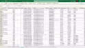 provide excel data analysis and visualisations