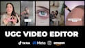 edit ugc video for facebook, instagram and tiktok