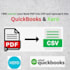 do bank statement PDF to excel CSV google sheets with ocr