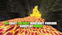 make minecraft parkour videos for tiktok, instagram youtube