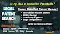 do patent check, trademark search for your idea, invention, product