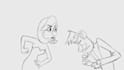 make 2d line art hand drawn animation frame by frame animation pencil sketch