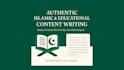 write authentic spritual and educational content