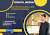 research and write technical articles computer related research reports projects