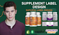 create shopify supliful supplements product label design