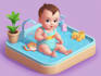 design 3d pixar style cartoon character
