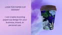 craft a distinctive paper cup design for your business