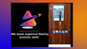 develop web ar augmented reality business cards for you