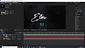 animate signature with after effects
