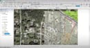 convert your raster map to a georeferenced pdf map in arcgis
