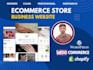 create ecommerce website, store maintenance or fix issue