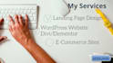 design professional wordpress website by elementor or divi