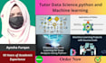 tutor machine learning, data science, python