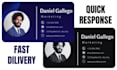 design and code clickable HTML email signature