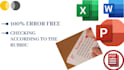 check, grade and create a report for your students paper