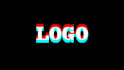 put this animated glitch effect on your logo