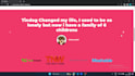 create an impressive  website using html, css and js