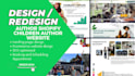 build design book ebook author website, news website, course writer website