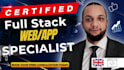 be your full stack web and app developer