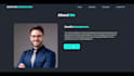 develop personal portfolio website, landing page using javascript, PHP