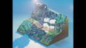 create low poly 3d model diorama scenes