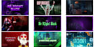 make animated twitch screens starting soon, be right back, offline soon