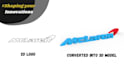 convert your 2d logo to 3d, stl file for 3d printing