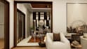 model and render interior space