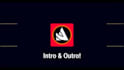 create modern youtube intro and outro video