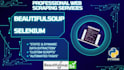 scrape websites using beautifulsoup and selenium