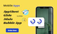 develop a mobile app using appsheet glide adalo bubble