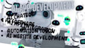 develop custom ai software, automation tools, ai saas, ai website for you
