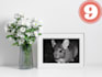 create wall art mockups with image or photo for etsy