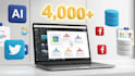 give 4,000 n8n automation workflow templates