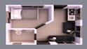 do 2d to 3d floor plan, 3d interior design and rendering