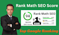 improve rank math SEO score to 90 for better rankings