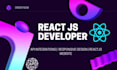do api integration in reactjs website and responsive design