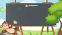 create kids learning animation