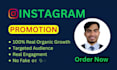 do instagram promotion for organic growth