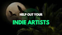 graciously accept your tip as an indie artist