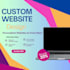 build rebuild custom website development full stack front end back end developer