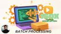 create batch scripts for automations including exe file for independent runtime