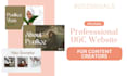 design a high converting ugc portfolio canva landing page